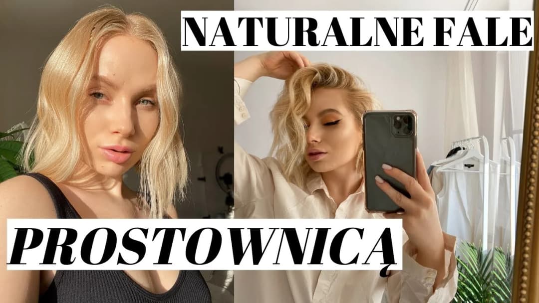 Jak zrobić delikatne fale prostownicą - proste kroki i techniki